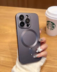 Luxury  Matte Case For Magnetic Wireless Charging
