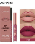 Lipstick Lip Gloss Lip Liner Pen Set