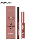 Lipstick Lip Gloss Lip Liner Pen Set