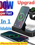 4 in 1 Foldable Wireless Charging Station