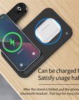 4 in 1 Foldable Wireless Charging Station